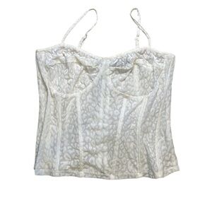 🆕 PrettyLittleThing Corset Top | Leopard Bustier | Velvet Feel Cami